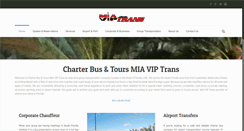 Desktop Screenshot of miaviptrans.com